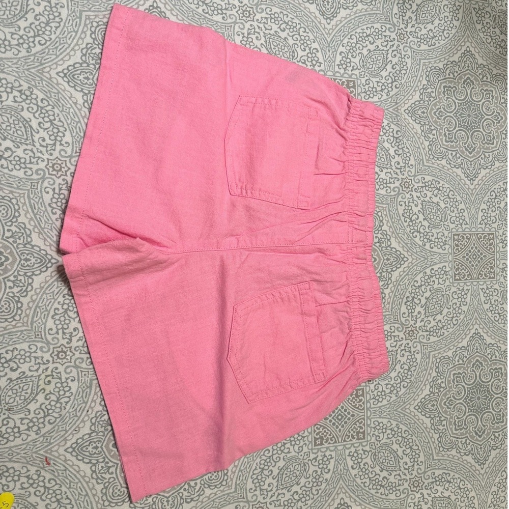 Cat & Jack Girls Pink Adjustable Waist Pull On Shorts Size L 10/12 NWT - Picture 4 of 5